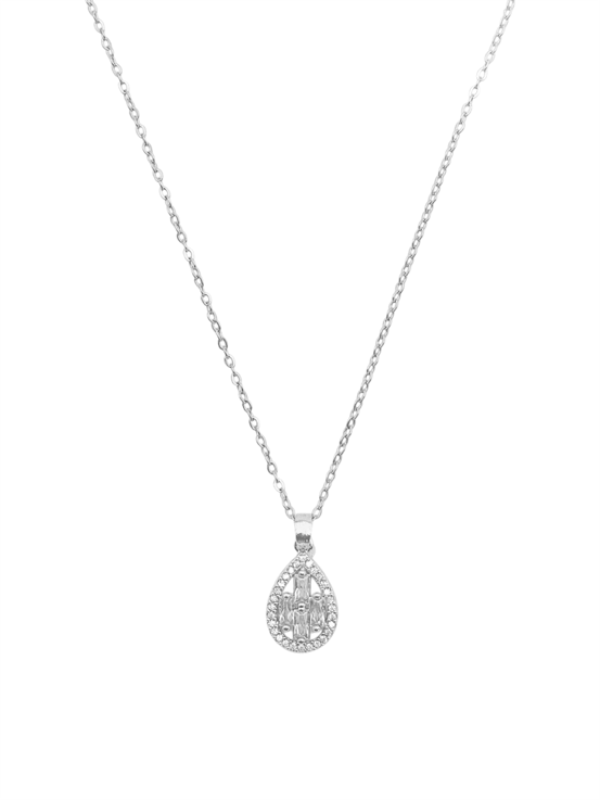 Damla Figürlü Çelik Kolye - Bilen Jewelry